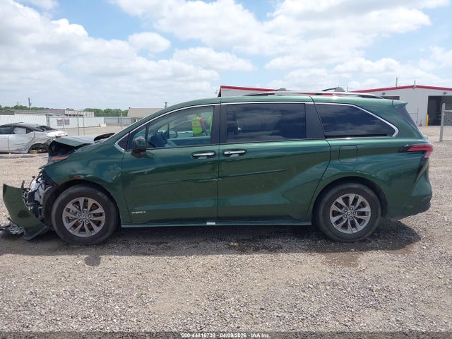 2021 Toyota Sienna Xle მანქანა იყიდება აუქციონზე, vin: 5TDJSKFCXMS036356, აუქციონის ნომერი: 44816738