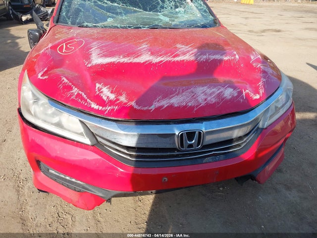 44816743 :رقم المزاد ، 1HGCR2F55GA166568 vin ، 2016 Honda Accord Sport مزاد بيع