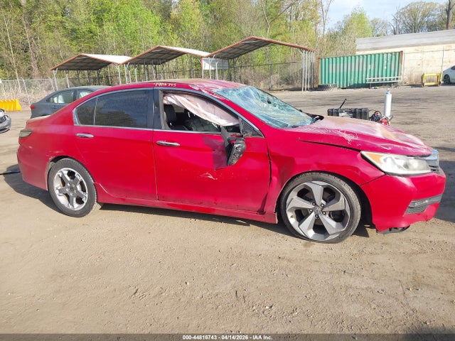 44816743 :رقم المزاد ، 1HGCR2F55GA166568 vin ، 2016 Honda Accord Sport مزاد بيع