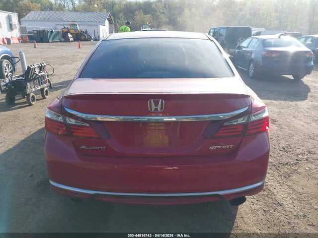 44816743 :رقم المزاد ، 1HGCR2F55GA166568 vin ، 2016 Honda Accord Sport مزاد بيع