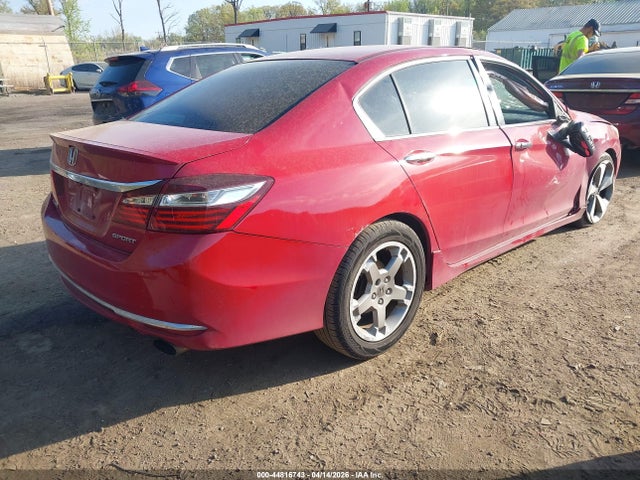 44816743 :رقم المزاد ، 1HGCR2F55GA166568 vin ، 2016 Honda Accord Sport مزاد بيع