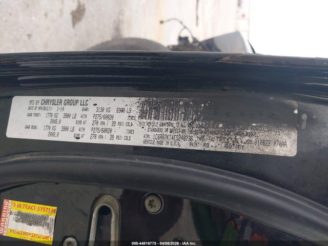 Aukcja sprzedaży 2014 Ram 1500 Express, vin: 1C6RR7KT4ES248736, numer aukcji: 44816775