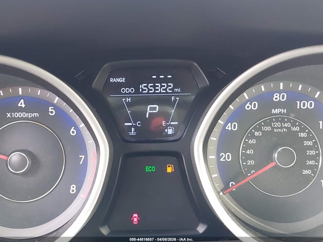 2012 Hyundai Elantra Gls (ulsan Plant) მანქანა იყიდება აუქციონზე, vin: KMHDH4AE1CU267202, აუქციონის ნომერი: 44816857