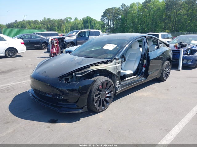 2023 Tesla Model 3 Performance Dual Motor All-wheel Drive მანქანა იყიდება აუქციონზე, vin: 5YJ3E1EC9PF672917, აუქციონის ნომერი: 44816936