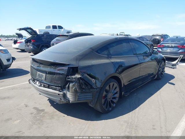 2023 Tesla Model 3 Performance Dual Motor All-wheel Drive მანქანა იყიდება აუქციონზე, vin: 5YJ3E1EC9PF672917, აუქციონის ნომერი: 44816936