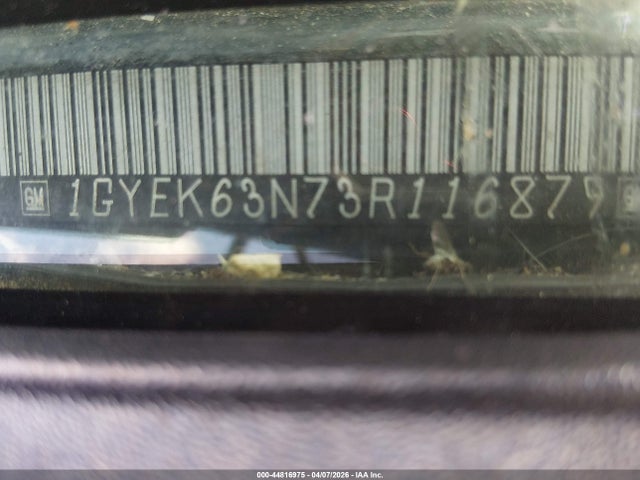 2003 CADILLAC ESCALADE 1GYEK63N73R116879 Photo 8