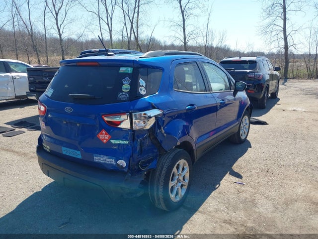 Auction sale of the 2021 Ford Ecosport Se, vin: MAJ3S2GE9MC401318, lot number: 44816983