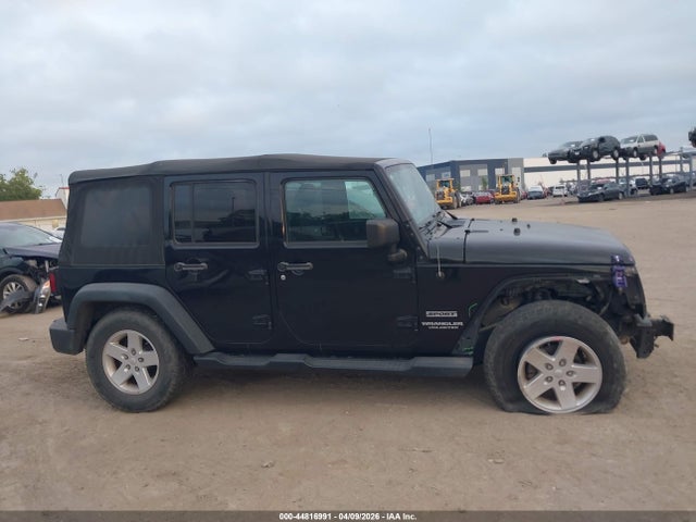 2017 Jeep Wrangler Unlimited Sport 4x4 მანქანა იყიდება აუქციონზე, vin: 1C4BJWDGXHL510205, აუქციონის ნომერი: 44816991