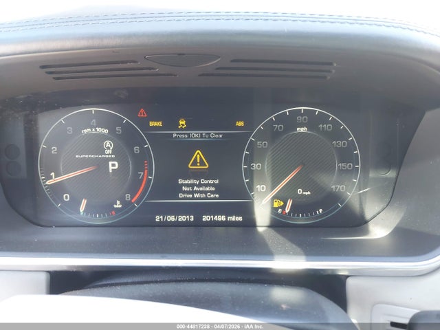 2014 Land Rover Range Rover 5.0l V8 Supercharged Autobiography მანქანა იყიდება აუქციონზე, vin: SALGV2TF2EA176277, აუქციონის ნომერი: 44817238