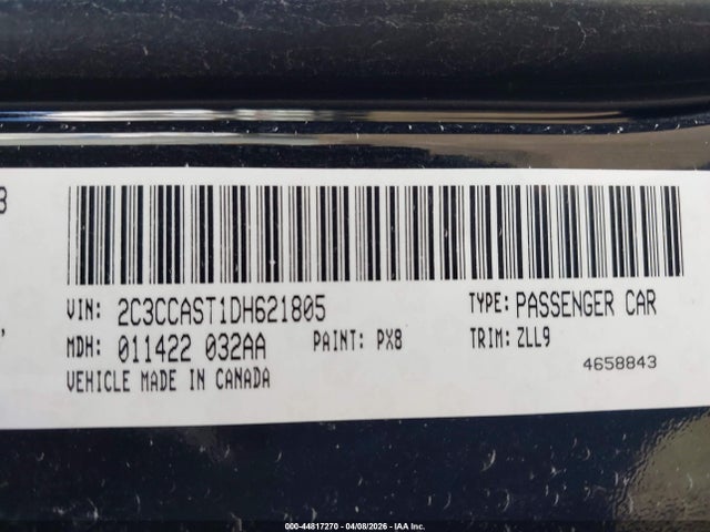 Aukcja sprzedaży 2013 Chrysler 300c Luxury Series Awd, vin: 2C3CCAST1DH621805, numer aukcji: 44817270