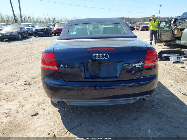 Aukcja sprzedaży 2009 Audi A4 2.0t Cabriolet Quattro, vin: WAUDF48H09K007319, numer aukcji: 44817281