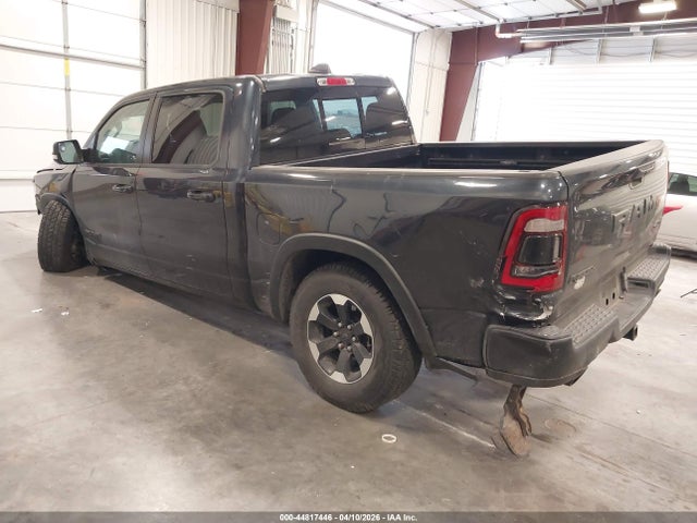 44817446 :رقم المزاد ، 1C6SRFLT2MN598423 vin ، 2021 Ram 1500 Rebel  4x4 5'7 Box مزاد بيع