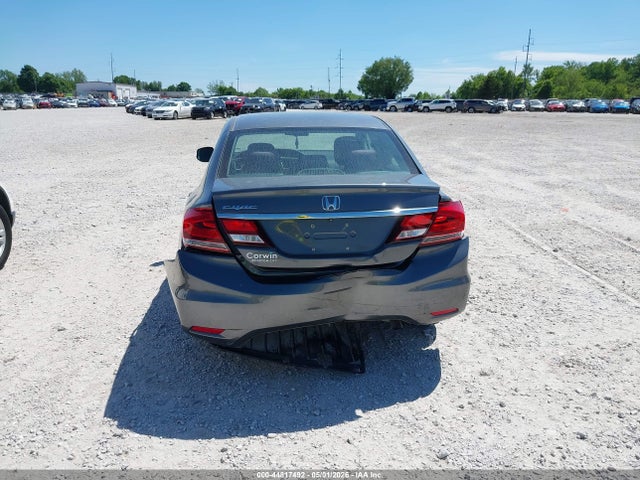 44817492 :رقم المزاد ، 19XFB2F54DE043823 vin ، 2013 Honda Civic Lx مزاد بيع
