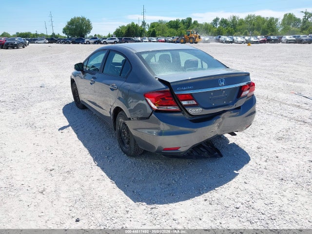 44817492 :رقم المزاد ، 19XFB2F54DE043823 vin ، 2013 Honda Civic Lx مزاد بيع
