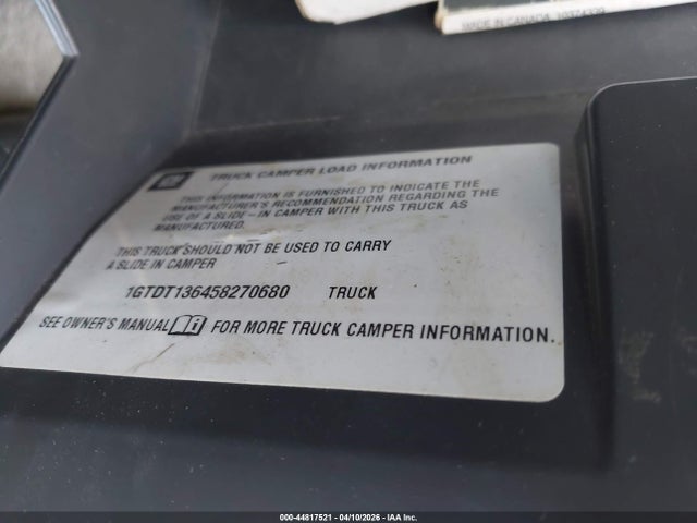Продажа на аукционе авто 2005 Gmc Canyon Sle, vin: 1GTDT136458270680, номер лота: 44817521