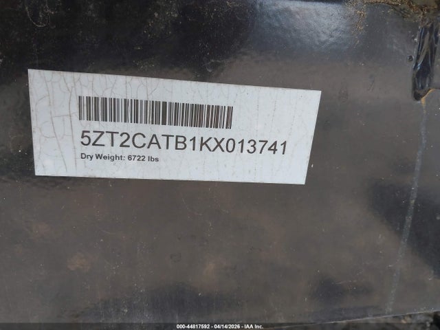 2018 Coachmen 283rks მანქანა იყიდება აუქციონზე, vin: 5ZT2CATB1KX013741, აუქციონის ნომერი: 44817592