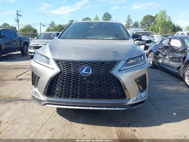 Продажа на аукционе авто 2022 Lexus Rx 450h F Sport Handling, vin: 2T2YGMDA8NC088460, номер лота: 44817598