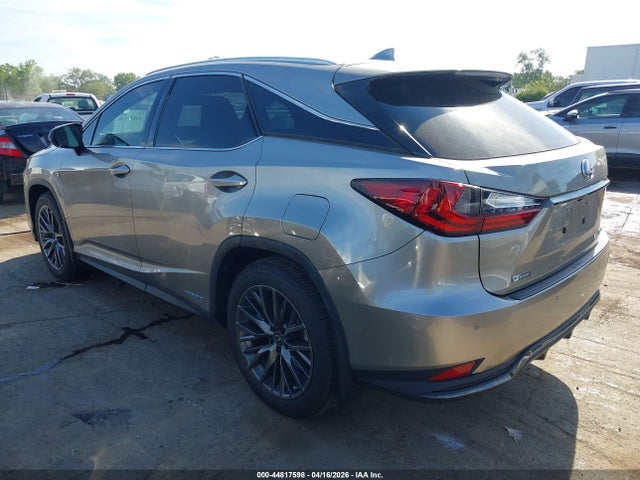 Продажа на аукционе авто 2022 Lexus Rx 450h F Sport Handling, vin: 2T2YGMDA8NC088460, номер лота: 44817598