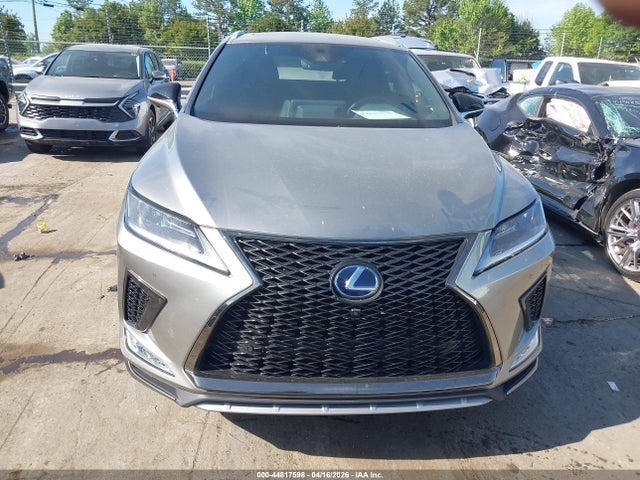 Продажа на аукционе авто 2022 Lexus Rx 450h F Sport Handling, vin: 2T2YGMDA8NC088460, номер лота: 44817598