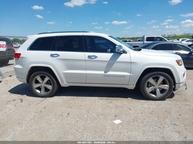 Продажа на аукционе авто 2016 Jeep Grand Cherokee Overland, vin: 1C4RJECG3GC500009, номер лота: 44817691