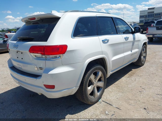 Продажа на аукционе авто 2016 Jeep Grand Cherokee Overland, vin: 1C4RJECG3GC500009, номер лота: 44817691