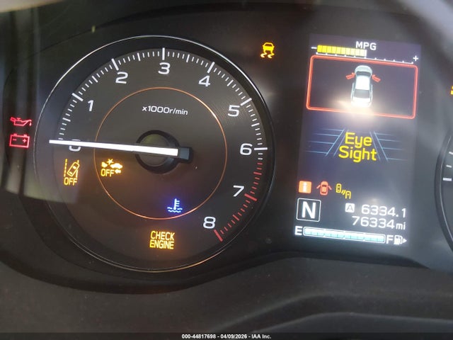 2018 Subaru Crosstrek 2.0i Premium მანქანა იყიდება აუქციონზე, vin: JF2GTADC0J8260273, აუქციონის ნომერი: 44817698