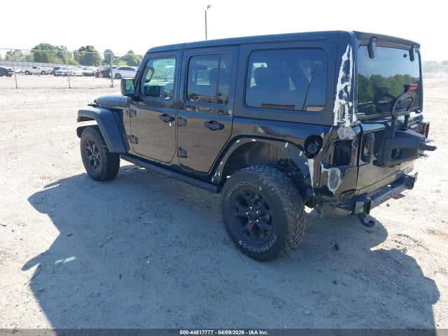 44817777 :رقم المزاد ، 1C4HJXDN8MW816875 vin ، 2021 Jeep Wrangler Unlimited Willys 4x4 مزاد بيع