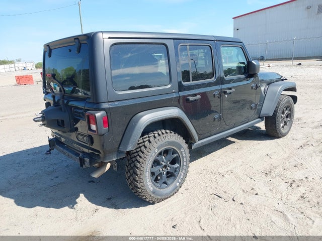 44817777 :رقم المزاد ، 1C4HJXDN8MW816875 vin ، 2021 Jeep Wrangler Unlimited Willys 4x4 مزاد بيع