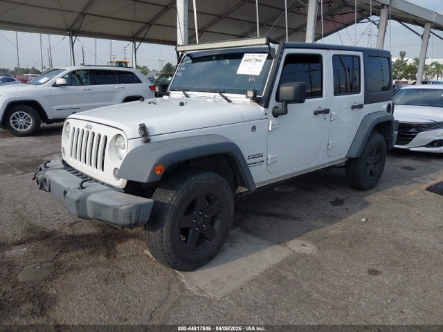 Продаж на аукціоні авто 2017 Jeep Wrangler Unlimited Sport 4x4, vin: 1C4BJWDG6HL738475, номер лоту: 44817846