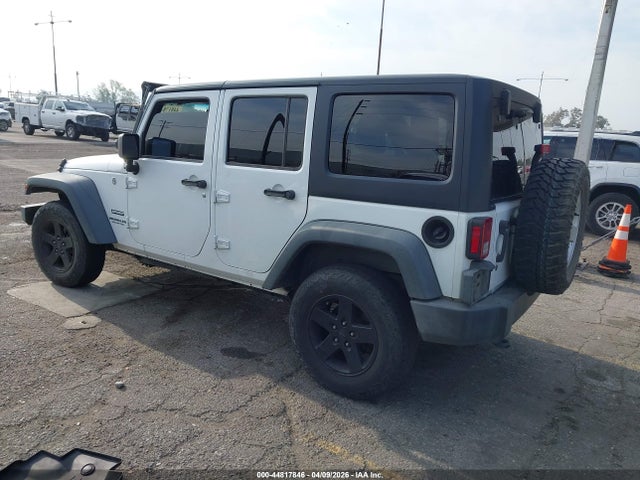 Продаж на аукціоні авто 2017 Jeep Wrangler Unlimited Sport 4x4, vin: 1C4BJWDG6HL738475, номер лоту: 44817846
