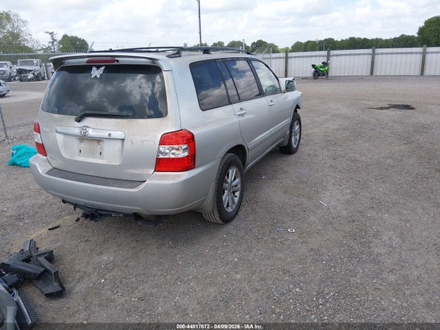 44817872 :رقم المزاد ، JTEDW21AX60001499 vin ، 2006 Toyota Highlander Hybrid Limited V6 مزاد بيع