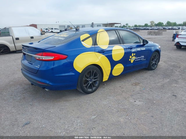 44817924 :رقم المزاد ، 3FA6P0LU1JR242338 vin ، 2018 Ford Fusion Hybrid Se مزاد بيع