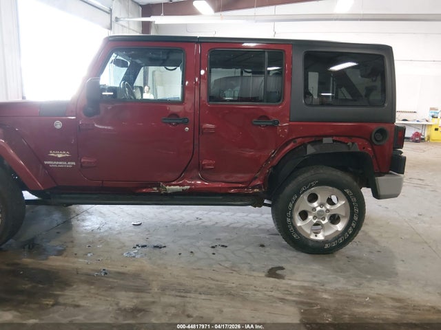 Auction sale of the 2013 Jeep Wrangler Unlimited Sahara, vin: 1C4BJWEG0DL559132, lot number: 44817971