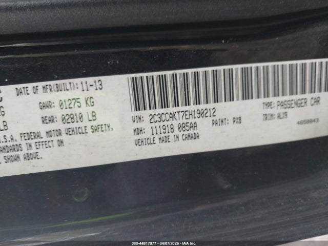 2014 CHRYSLER 300C 2C3CCAKT7EH190212 Photo 8