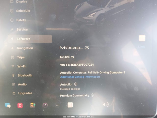 Aukcja sprzedaży 2023 Tesla Model 3 Rear-wheel Drive, vin: 5YJ3E1EA3PF707224, numer aukcji: 44818036