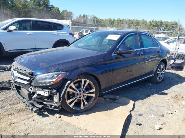 44818056 :رقم المزاد ، W1KWF8EB0MR648995 vin ، 2021 Mercedes-benz C 300 4matic مزاد بيع