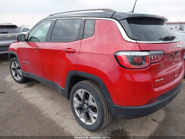 Продажа на аукционе авто 2018 Jeep Compass Limited 4x4, vin: 3C4NJDCB1JT402539, номер лота: 44818159