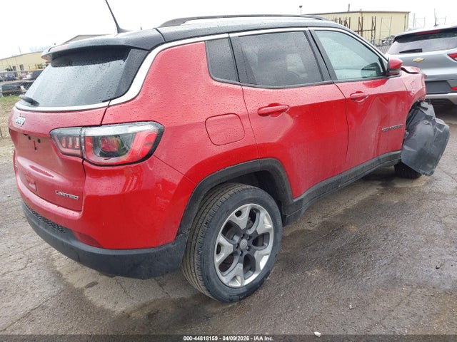 Продажа на аукционе авто 2018 Jeep Compass Limited 4x4, vin: 3C4NJDCB1JT402539, номер лота: 44818159