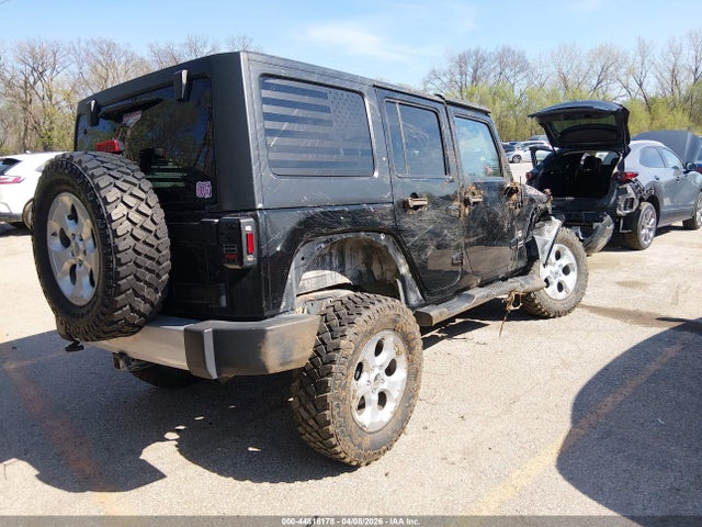 44818178 :رقم المزاد ، 1C4BJWEG2FL688136 vin ، 2015 Jeep Wrangler Unlimited Sahara مزاد بيع