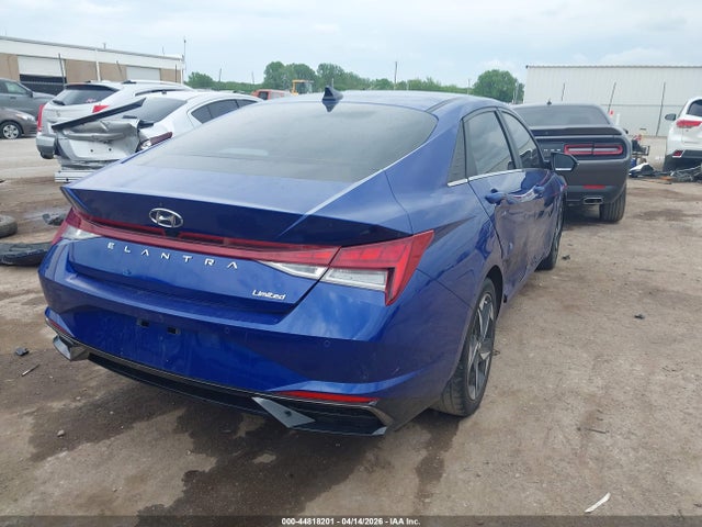 44818201 :رقم المزاد ، 5NPLP4AG6MH030172 vin ، 2021 Hyundai Elantra Limited مزاد بيع