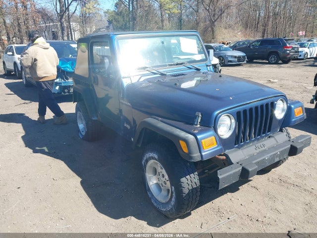 2000 JEEP WRANGLER 1J4FA29P7YP769806