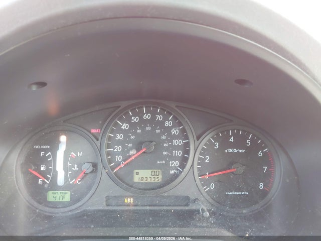 44818359 :رقم المزاد ، JF1GG68564H818603 vin ، 2004 Subaru Impreza Outback Sport مزاد بيع