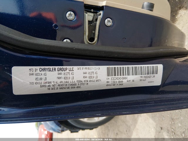 Aukcja sprzedaży 2014 Chrysler 300c, vin: 2C3CCAEG4EH380841, numer aukcji: 44818384