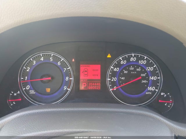 2008 Infiniti G35x მანქანა იყიდება აუქციონზე, vin: JNKBV61F38M275364, აუქციონის ნომერი: 44818467