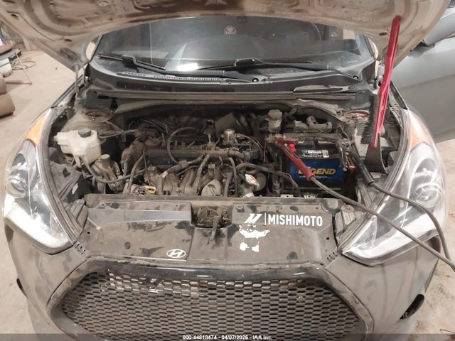 2016 Hyundai Veloster Turbo მანქანა იყიდება აუქციონზე, vin: KMHTC6AE1GU268703, აუქციონის ნომერი: 44818474