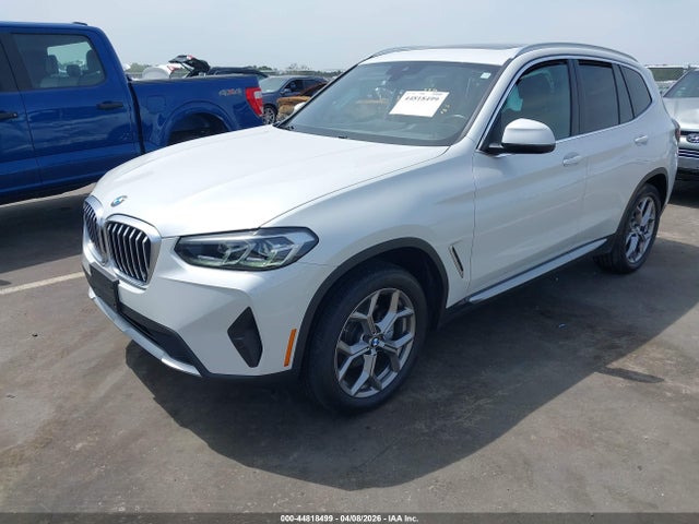 2022 Bmw X3 Xdrive30i მანქანა იყიდება აუქციონზე, vin: 5UX53DP02N9N08367, აუქციონის ნომერი: 44818499