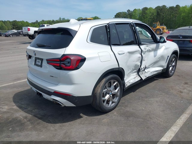 2022 Bmw X3 Xdrive30i მანქანა იყიდება აუქციონზე, vin: 5UX53DP02N9N08367, აუქციონის ნომერი: 44818499
