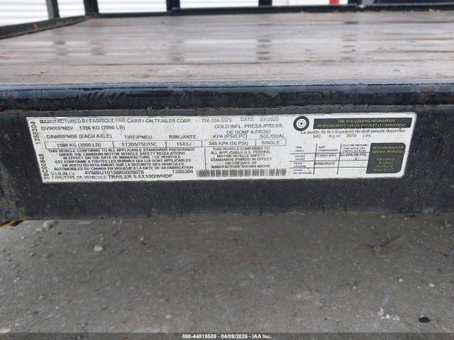 2021 OTHER OTHER 4YMBU1015MG003076 Photo 8