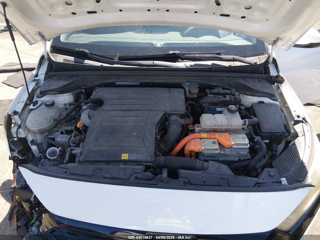 44818637 :رقم المزاد ، KMHC65LC1JU096046 vin ، 2018 Hyundai Ioniq Hybrid Blue مزاد بيع