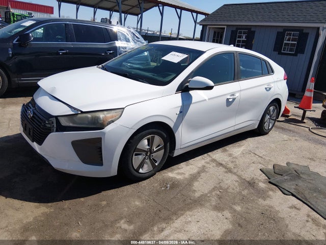 44818637 :رقم المزاد ، KMHC65LC1JU096046 vin ، 2018 Hyundai Ioniq Hybrid Blue مزاد بيع